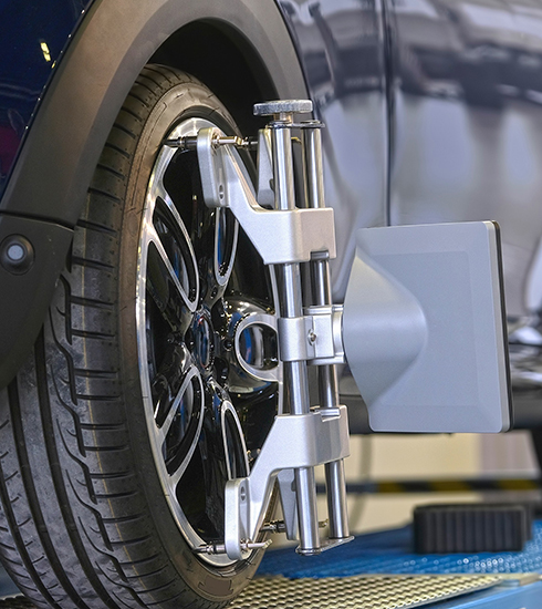 Wheel alignment to keep tyres in the best condition